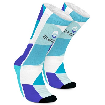 Dye Sublimation Dress Socks